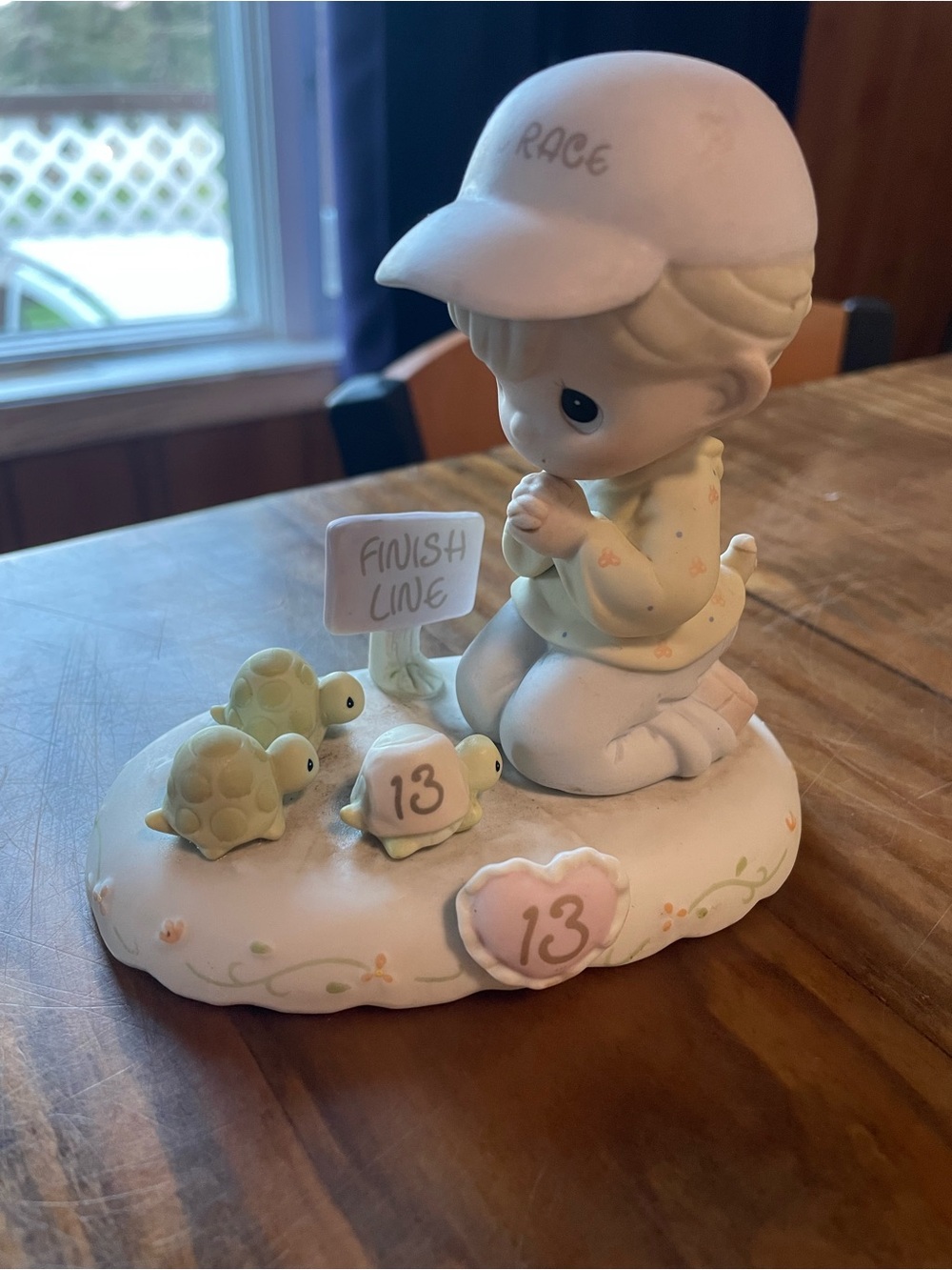 Vintage 1997 Precious Moments Growing in Grace 13 Turtle Figurine Collectible